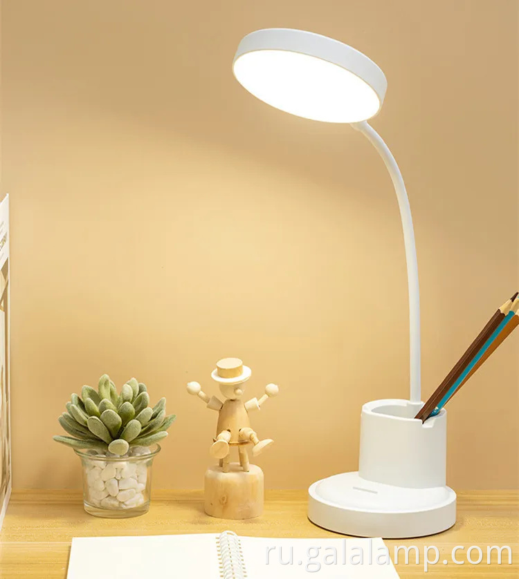 Стильная 360 -градусная северная USB настольная лампа с держателем телефона